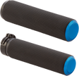 ARLEN NESS Knurled Grips - TBW - Blue 07-345
