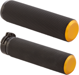 ARLEN NESS Knurled Grips - TBW - Gold 07-347
