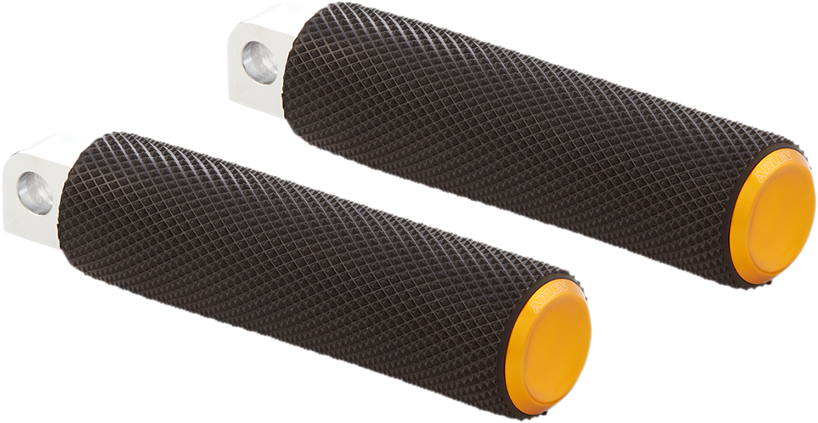 ARLEN NESS Knurled Footpegs - Gold - FX/FL '18-'23 07-952