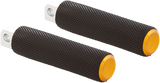 ARLEN NESS Knurled Footpegs - Gold - FX/FL '18-'23 07-952