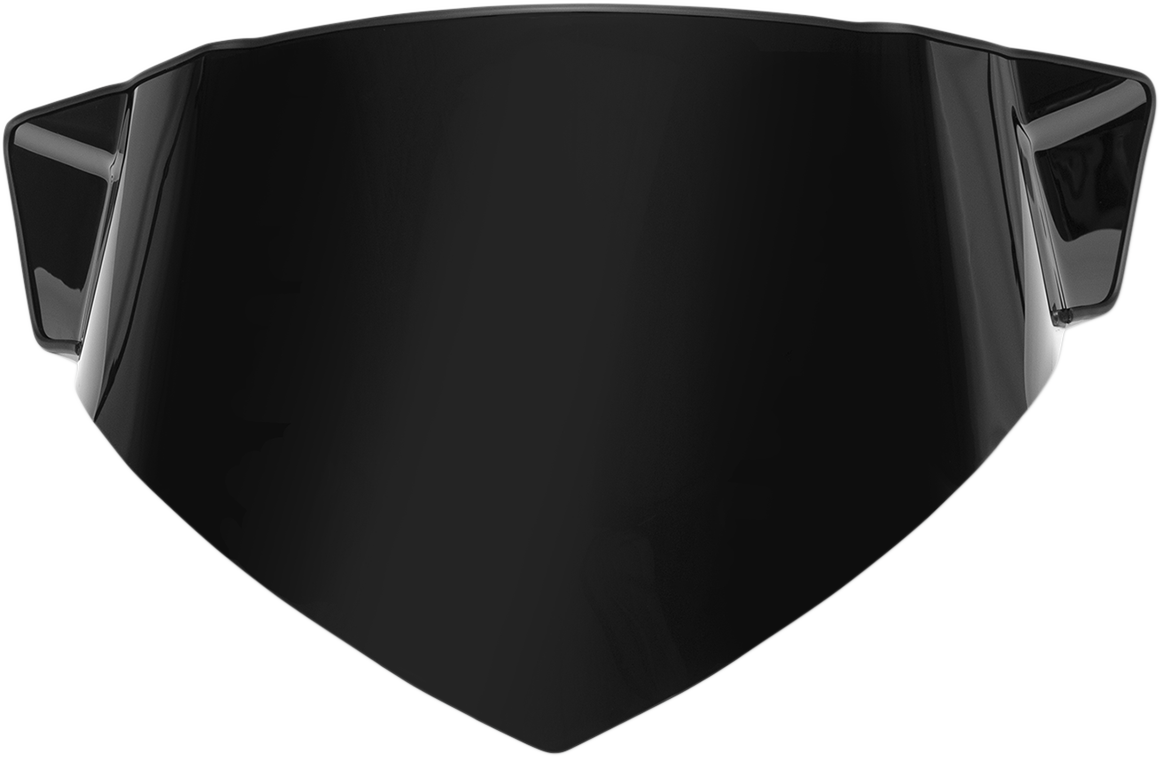 KIMPEX Low Windshield - Black - Part Number 116043 for Arctic Cat/Yamaha