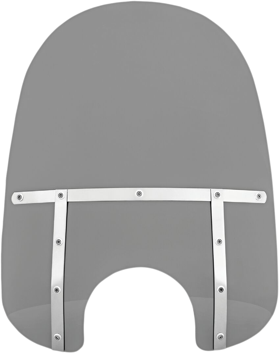 MEMPHIS SHADES Fats Windshield - 21" - Headlight - Black Smoke MEM34112