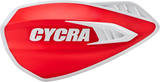 Cycra 1CYC-0056-343 Cyclone Handguards - Red/White | Off-Road