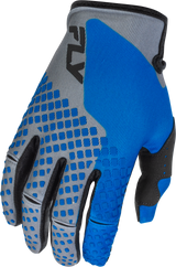 Youth Kinetic Gloves Blue/Grey/Black Yl