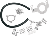 DRAG SPECIALTIES Crankcase Breather with Support Bracket Kit - Dyna/Softail/Touring/Trike 120185