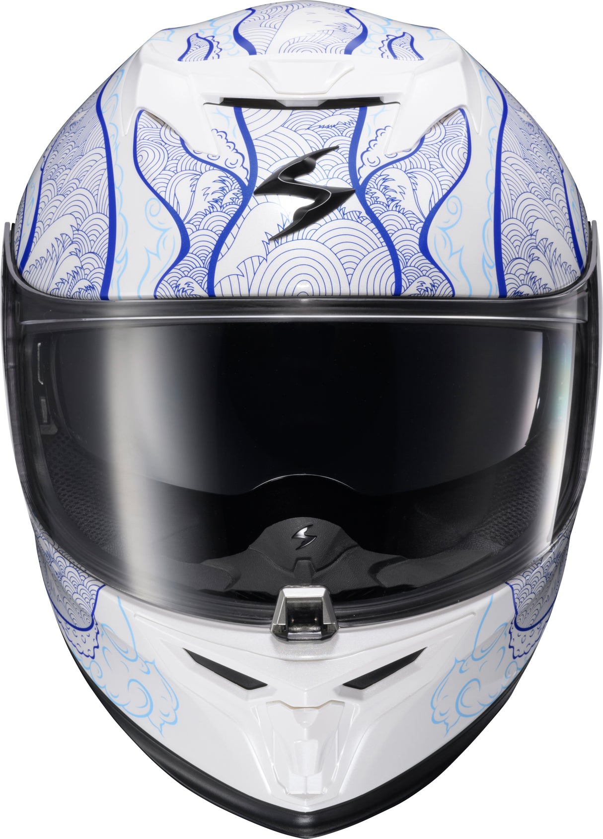Exo T520 Helmet Nama Shimi White/Blue Sm