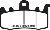 EBC GPFAX-HH Series Sintered Front Brake Pads - GPFAX630HH (Ducati / Can-Am / MV Agusta / BMW / Aprilia 2013–2022)