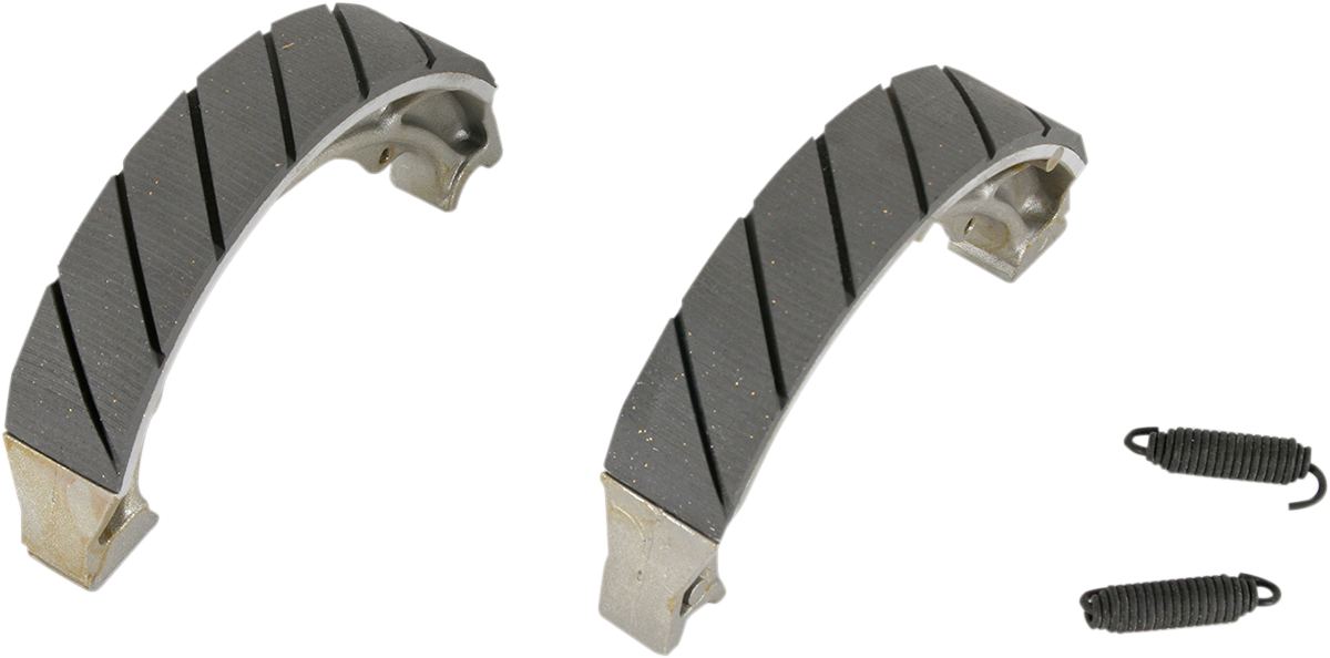 EBC "G" Grooved Sintered Brake Shoes - 606G (Suzuki LS 650 P Savage / Hyosung GV250 1979–2022)