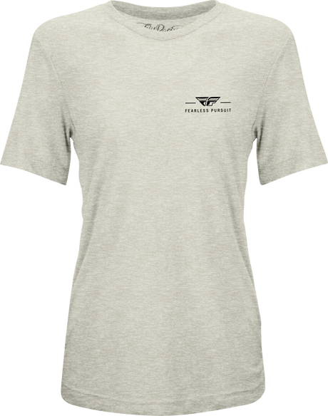 Women's Fly Motto Tee Cream Md - Cycle City Outdoors