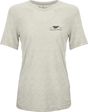 Women's Fly Motto Tee Cream Lg - Cycle City Outdoors
