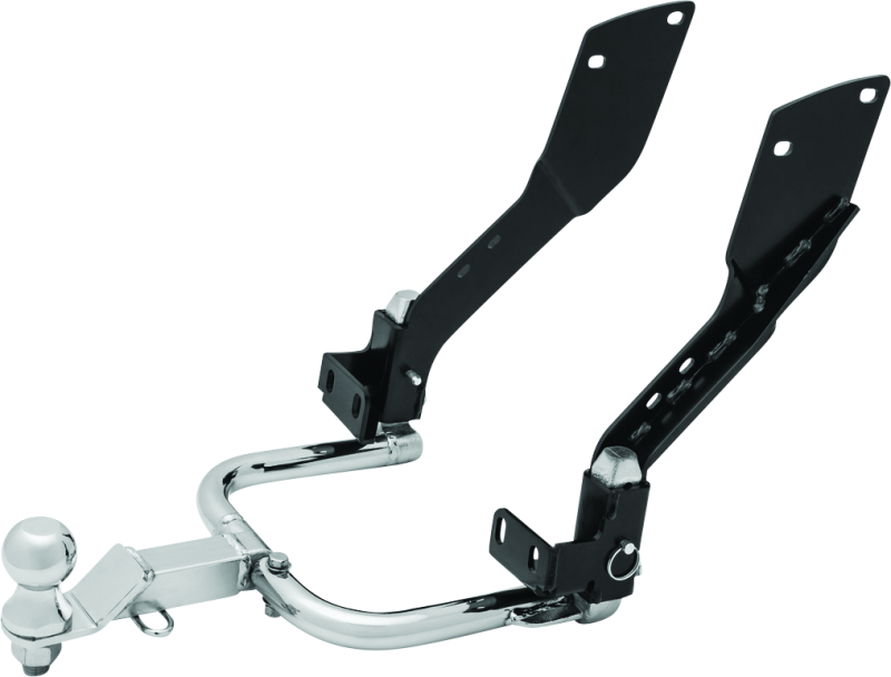Kuryakyn Receiver Hitch  14-up Touring Models Black & Chrome - Cycle City Outdoors