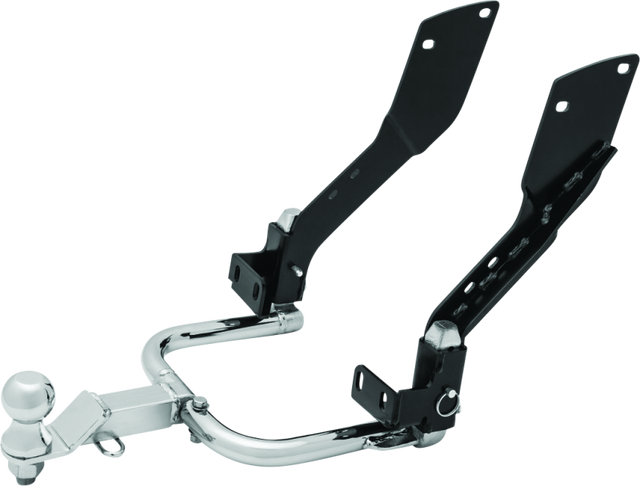 Kuryakyn Receiver Hitch  14-up Touring Models Black & Chrome - Cycle City Outdoors