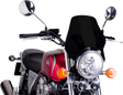 Puig Hi-Tech Parts 0869N Naked Windshield - Black | Street