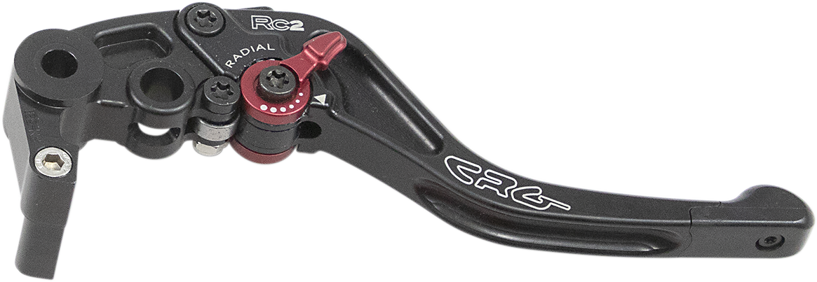 CRG 2RN-531-H-B RC2 Shorty Brake Lever - Black | Street