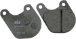SBS Organic Base Front Brake Pads - 537H.CT (Harley-Davidson FXS Low Rider / XLH1000 / XLS Roadster 1977–1983)