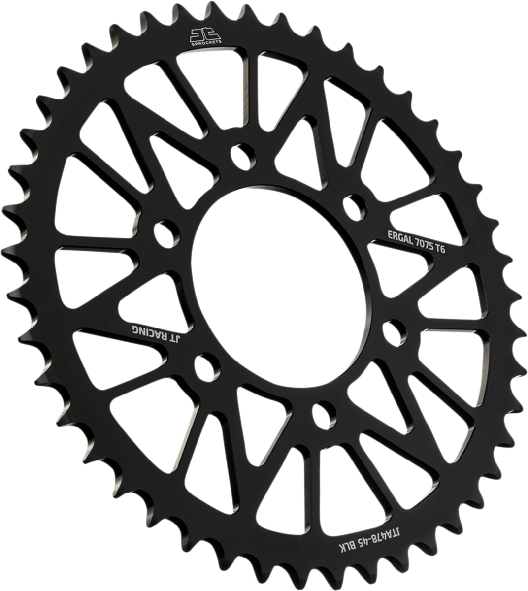 JT SPROCKETS JTA478.45BLK Rear Sprocket - Kawasaki - Black - 45-Tooth | Street