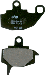 SBS HF Series Organic Base Front Brake Pads - 602HF (Kawasaki KL 650 A / KLR650 / KX125 1987–2007)