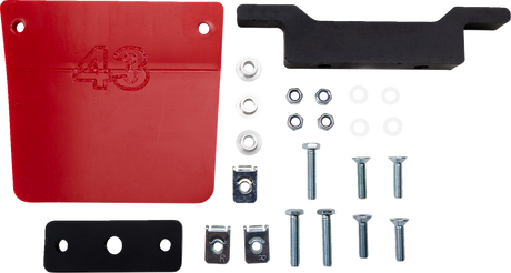 Axp Racing AX1686 Xtrem Skid Plate - Red - Beta - RR X-Pro/Enduro RR '23-'27 | Adventure/Off-Road