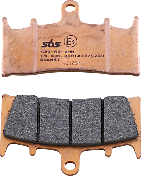 SBS RST Sintered Front Brake Pads - 686RST (Kawasaki Ninja ZX-9R / Suzuki GSX1300R Hayabusa 1993–2008)