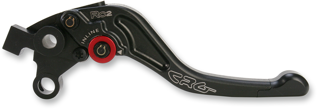 CRG 2AN-612-H-B RC2 Shorty Clutch Lever - Black | Street