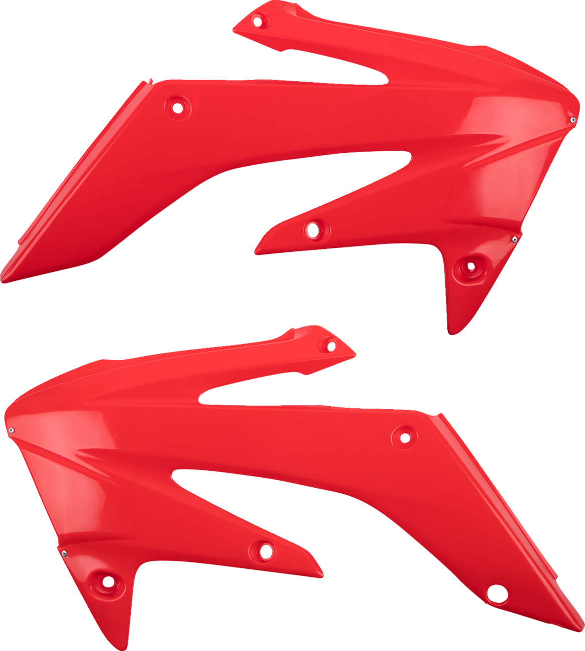 Cycra 1CYC-1875-33 PowerFlow Shrouds - Red - Honda - CRF '04-'09 | Off-Road