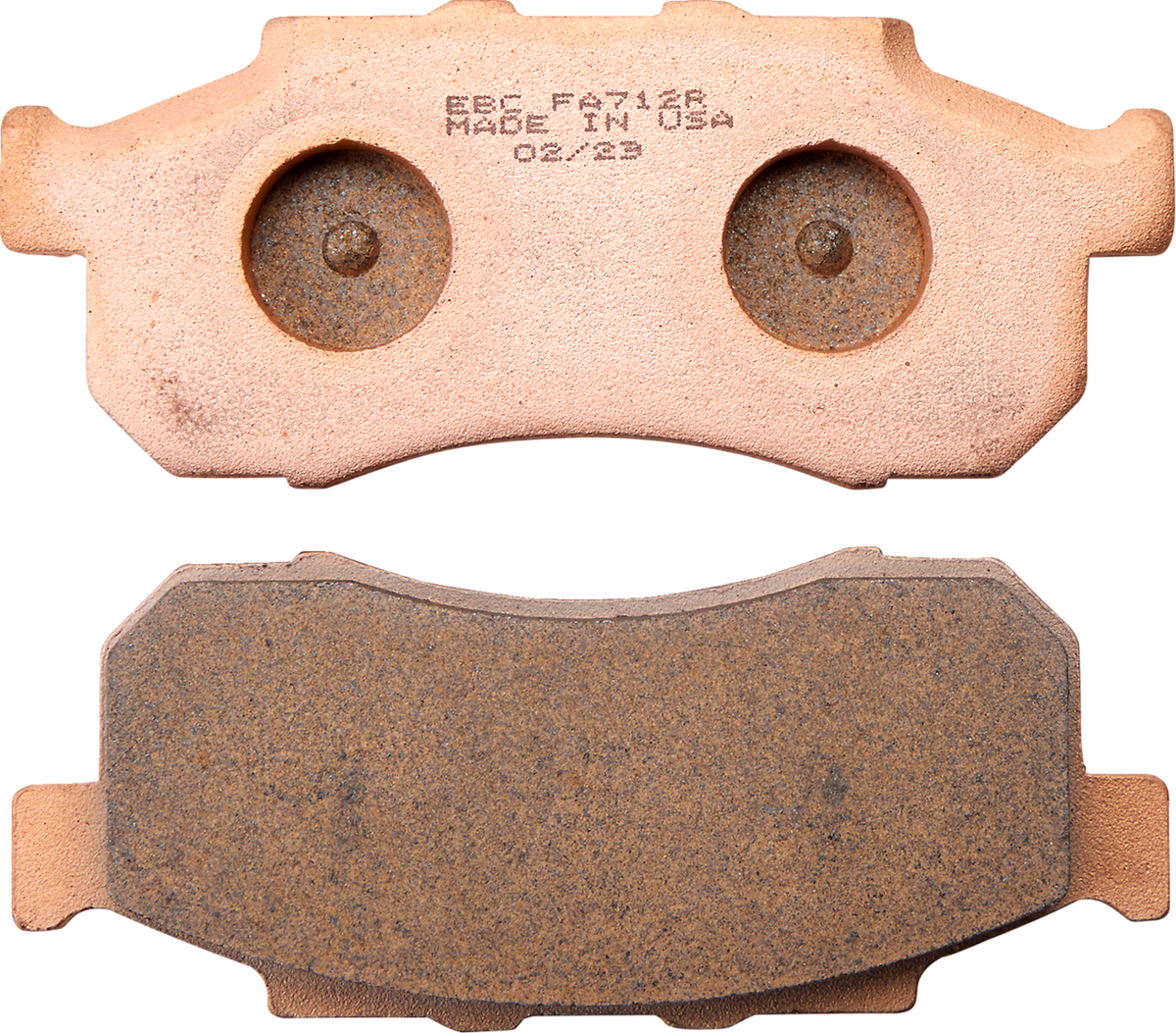 EBC FA-R Series Sintered Front Left Brake Pads - FA712R (Honda Pioneer 700 / Pioneer 500 / Pioneer 700-4 2014–2024)