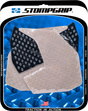 STOMPGRIP 55-10-0092H Tank Grips - Volcano - Clear/Black - Yamaha - FZ/MT '14-'20 | Street