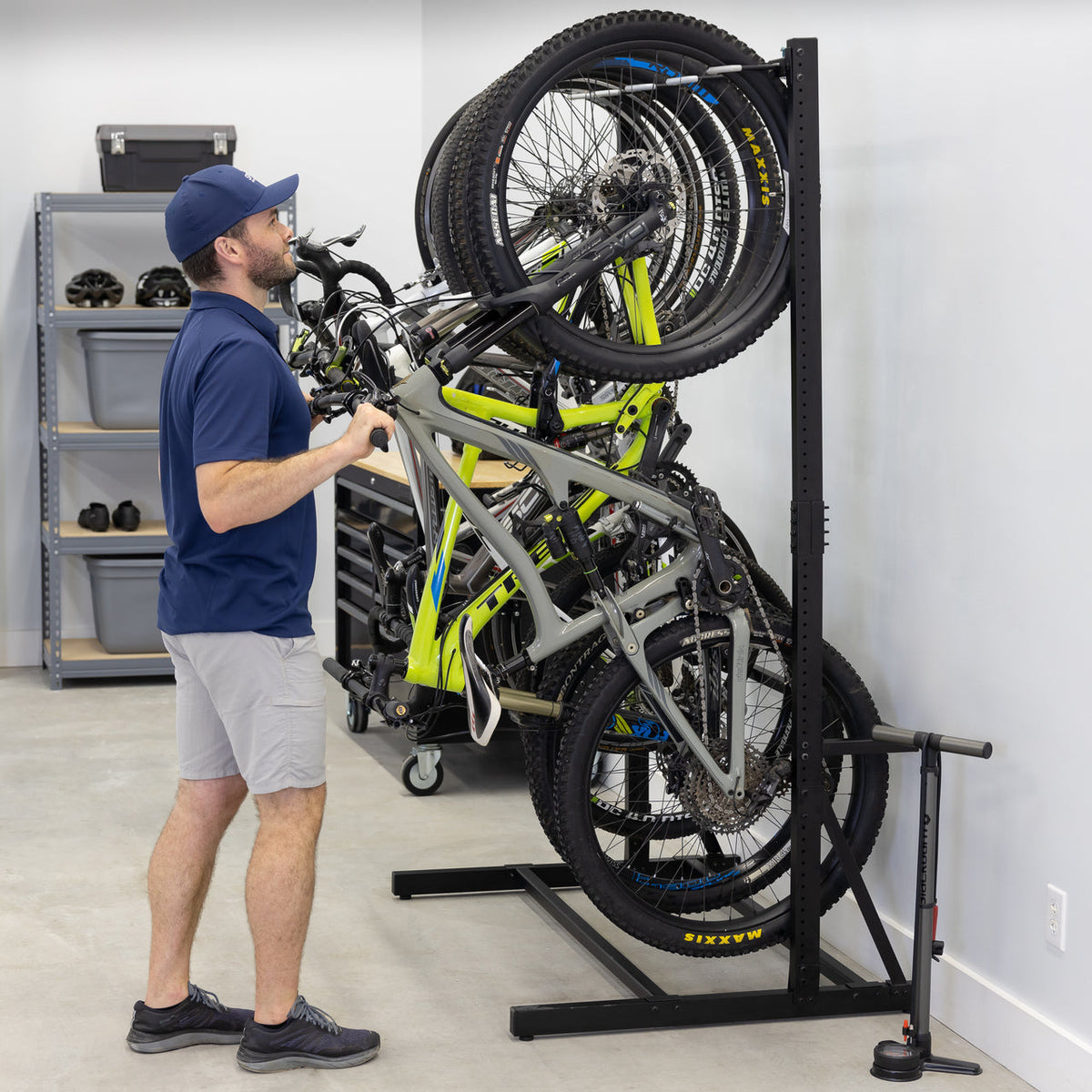 Freestanding G-Bike | Holds 5 Bikes