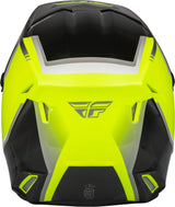 Fly Racing - Youth Kinetic Vision Helmet Hi Vis/Black - YL