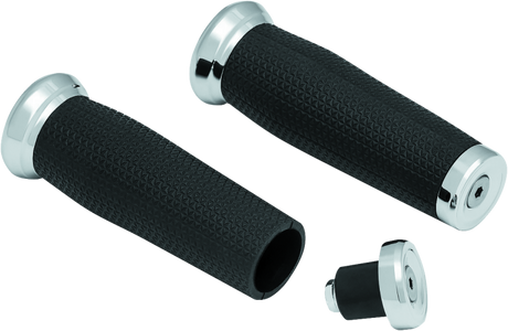 Kuryakyn Thresher Grips Universal 1inch Chrome - Cycle City Outdoors