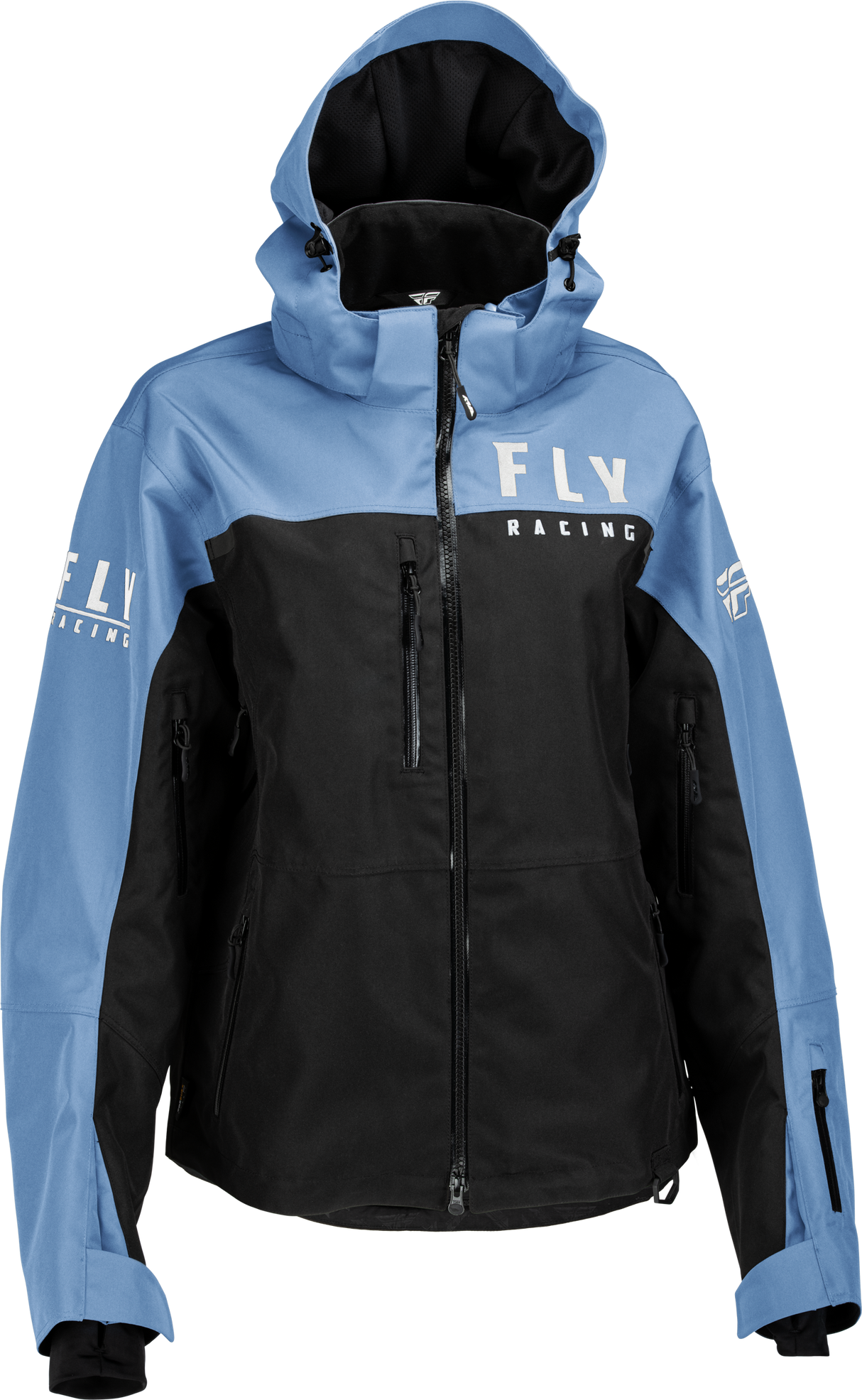 Women's Carbon Jacket Black/Blue Lg