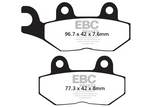 EBC FA-HH Series Sintered Brake Pads - FA214HH (Triumph Bonneville T120 / Trident / Trident T150 750 1992–2024)