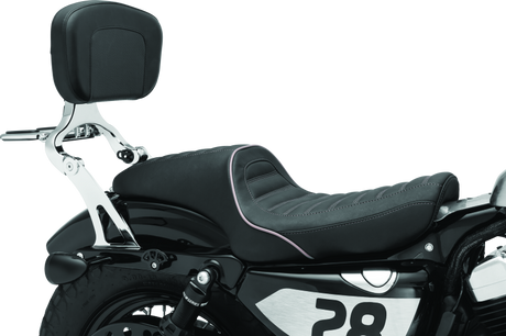 Kuryakyn Fixed Mounts Multi-Purpose Driver & Passenger Backrest 04-22 XL Models Chrome - Cycle City Outdoors