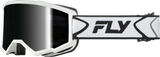 Zone Goggle White/Black W/Dark Smoke Hydrophoc Lens