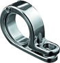 Kuryakyn P-Clamp 1-1/2in - 1-5/8in P-Clamp Chrome - Cycle City Outdoors