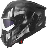 LS2 Challenger II Nitro Gloss Black Gray Black