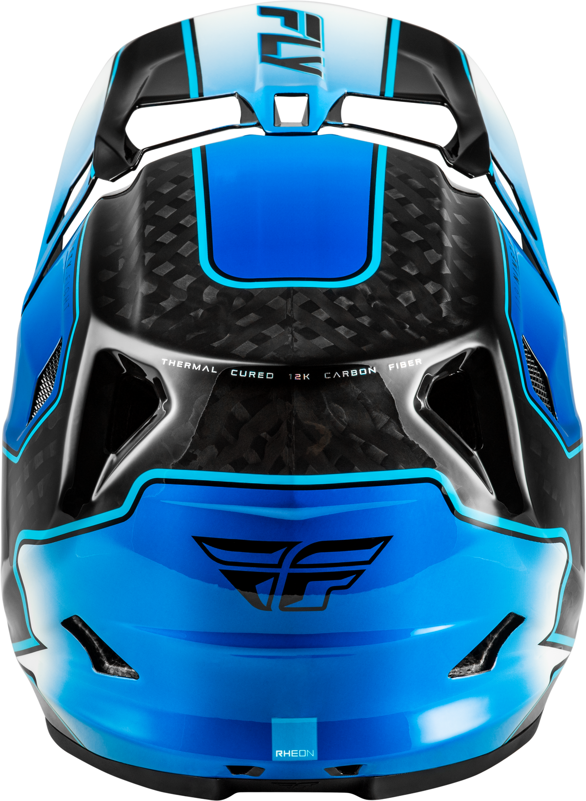 Flow Carbon R Rx Werx R Flow Carbon Helmet Black Carbon/Blue/White Md 73-9232M – Cycle ...