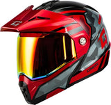 GMAX MD-74 Striker Modular Adventure Helmet | Clear & Mirrored Shields