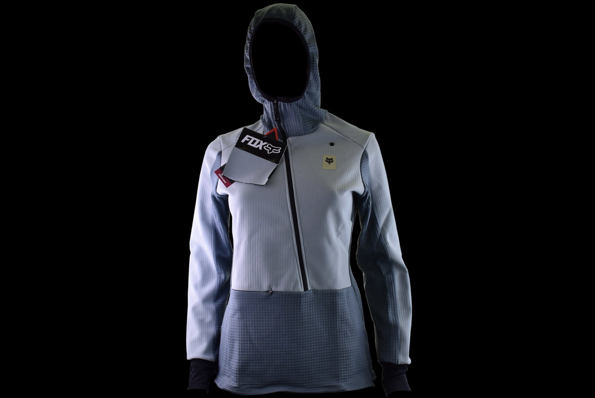 Fox Racing - Womens Defend Thermal Hoodie - Citadel Blue - S
