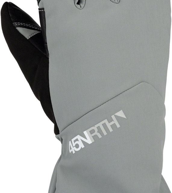 45NRTH Sturmfist 4 Winter Cycling Gloves - Glacial Grey | Lobster Style | Extreme Cold Weather