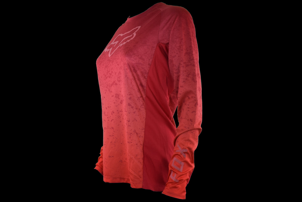 Fox Racing - Womens Defend Ls Jersey Lunar - Bry Pnch - S