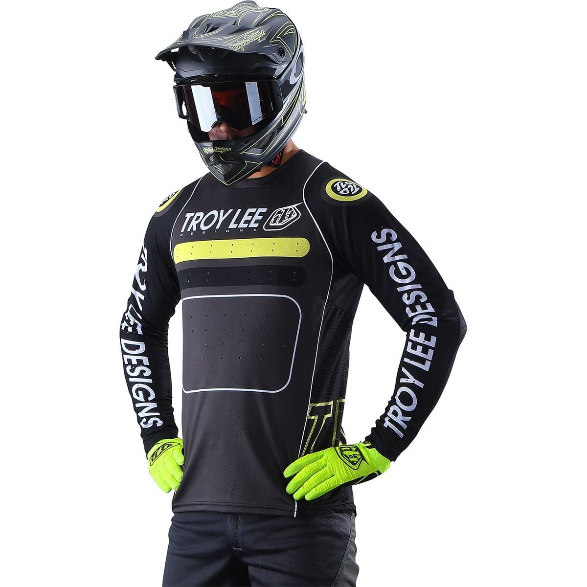 Troy Lee Designs - Sprint Jersey - Black/Green - 2XL