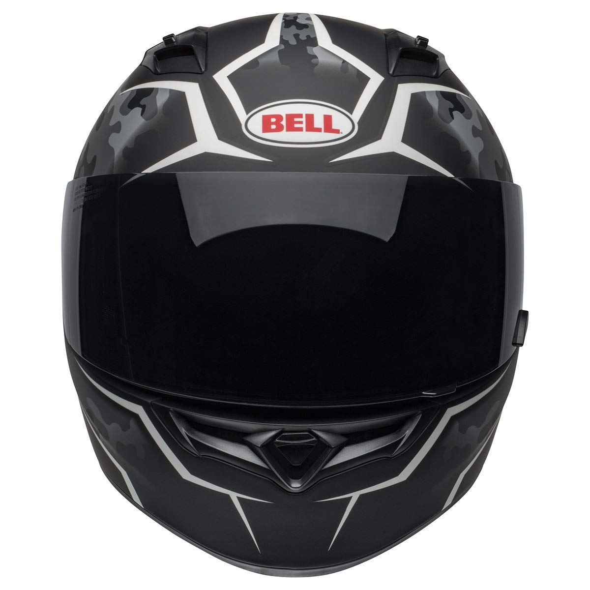 Bell - Qualifier Full Face Helmet - Stealth Camo - Black/Grey/White - XL (Open Box)