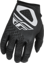 Youth Kinetic Sym Gloves Black/White Yl - Cycle City Outdoors