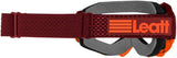 Leatt Velocity 4.0 MTB Goggle | Flame | Clear 83% Lens | Bulletproof WideVision