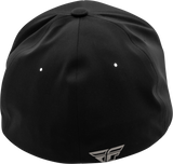 Fly Delta Hat Black/Light Grey Lg/Xl - Cycle City Outdoors