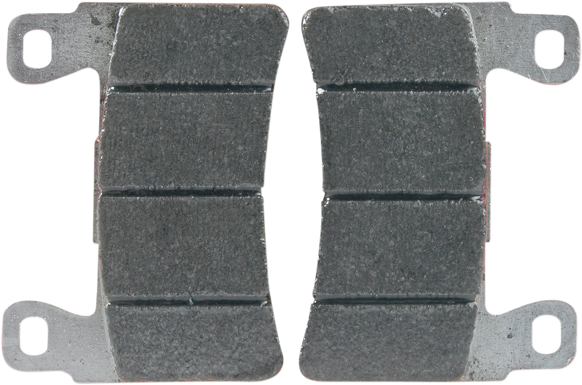 SBS Track Organic Base Front Brake Pads - 734DC (Honda RVT1000R RC51 / Hyosung GT650R 1998–2016)