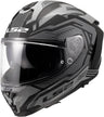 LS2 Challenger II Dravix Matte Gray Black