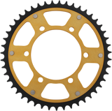 SUPERSPROX RST-486-47-GLD Stealth Rear Sprocket - 47 Tooth - Gold - Kawasaki/Yamaha/Suzuki | Street