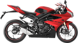 STOMPGRIP 55-10-0078B Tank Grips - Volcano - Black - Triumph - Daytona/Street '13-'25 | Street
